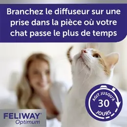 FELIWAY Optimum Recharge Anti-stress chat nouvelle formule 30 jours