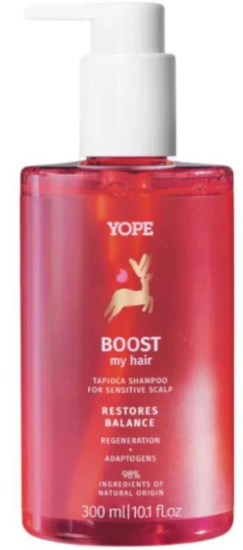 YOPE Natuurlijke Tapioca Shampoo voor Gevoelige Hoofdhuid 300 ml