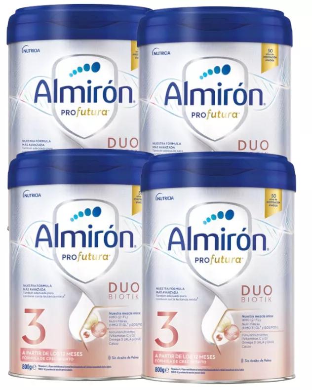 Lait d'amidon Profutura Duobiotik 3 4x800 gr