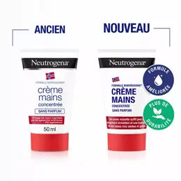 Neutrogena Crème Mains Concentrée Non Parfumée Lot de 2 x 50ml