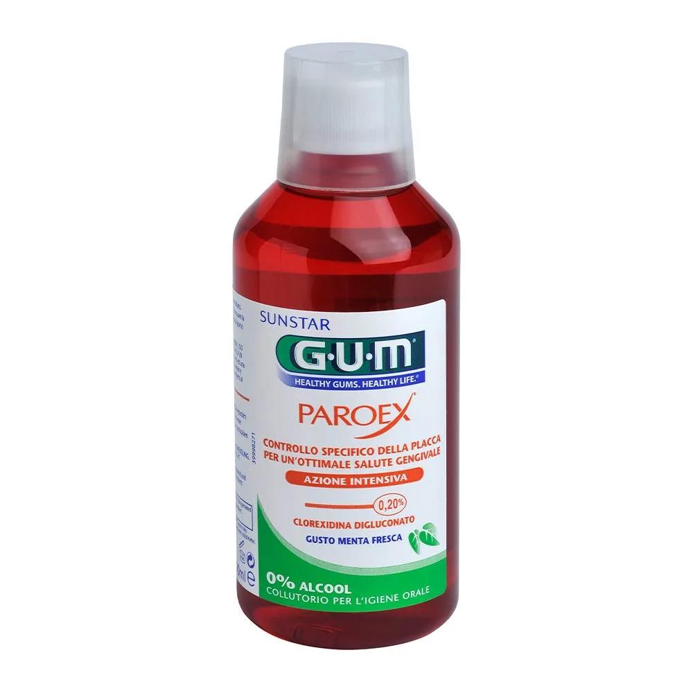 Gum Paroex Collutorio Antiplacca per Gengive Delicate 300 ml