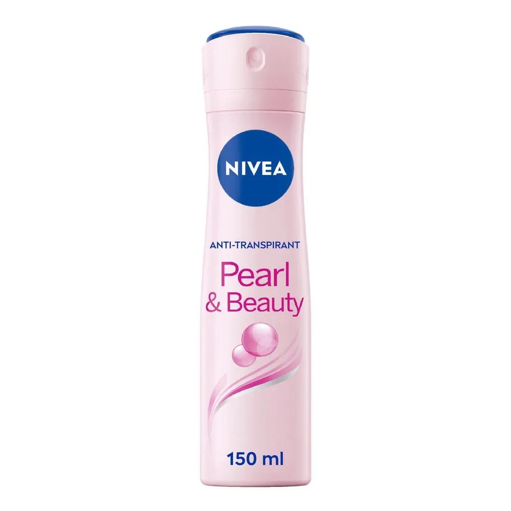 Nivea Pearl & Beauty Deodorante Spray Donna Antitraspirante Pelle Luminosa 150 ml