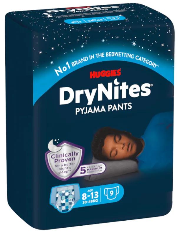 Huggies DryNites® Couches Culottes Garçon 8-15 Ans x 9