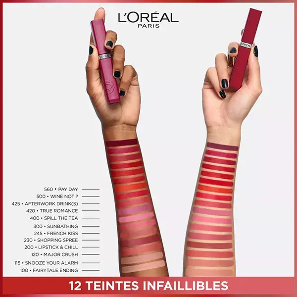 L'Oréal Paris Infaillible Matte Resistance Lipstick Mat N°400 Spill The Tea 5ml