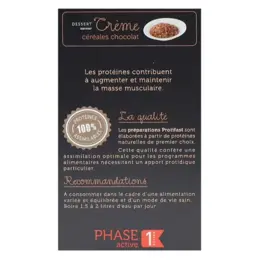 Protifast Dessert Hyperprotéiné Crème Céréale Chocolat 7 sachets