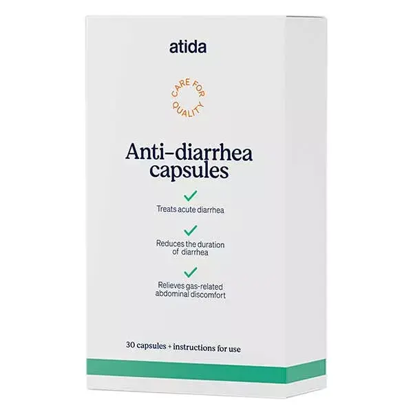 Atida Anti-diarrhée 30 gélules