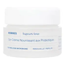 Korres Yahourt Grec Crème Hydratante aux Probiotiques Peaux Normales à Mixtes 40ml