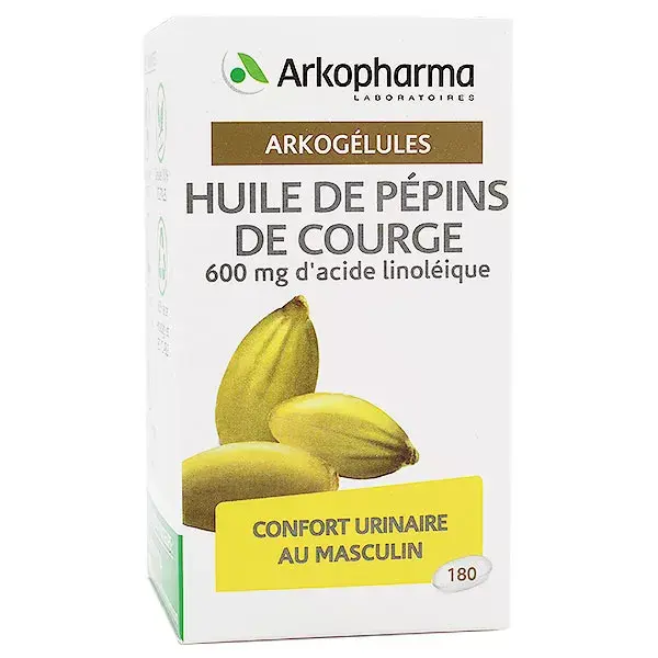 Arkopharma Arkocapsules Pumpkin Seed Oil Organic 180 capsules