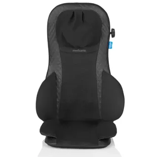 Medisana Shiatsu Respaldo Masaje Cabezales de Gel y Función Calor MCG 820 Negro