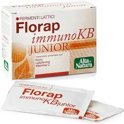 Alta Natura Florap Junior Immuno Kb Integratore di Fermenti Lattici 10 Bustine