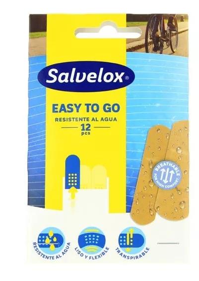 Salvelox 12 Apósitos Resistentes al Agua Easy To Go