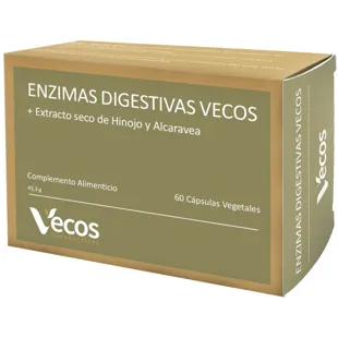 Vecos Nucoceutical Digestive Enzymes 60 Capsules