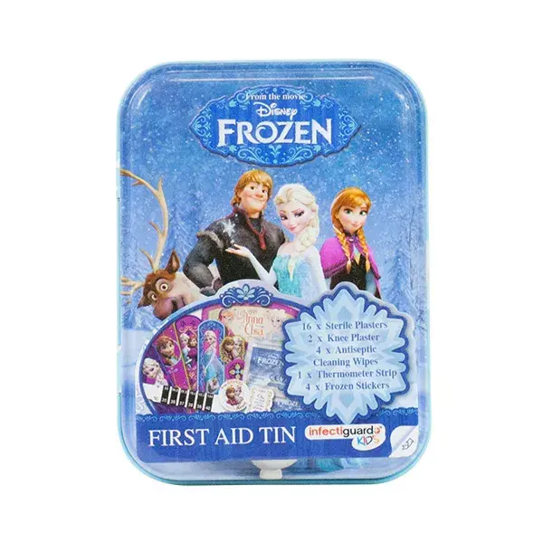 Disney vendas la nieve Reina metal 16 caja de apósitos