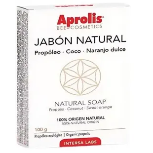 Intersa Aprolis Savon Naturel Propolis, Noix de Coco et Orange Douce 100 gr