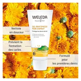 Weleda Soin Bucco-Dentaire Gel Dentifrice pour Enfant Lot de 2 x 50ml