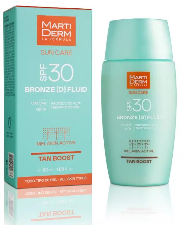 MartiDerm Sun Care SPF30 Bronzed Tan Boost 50ml
