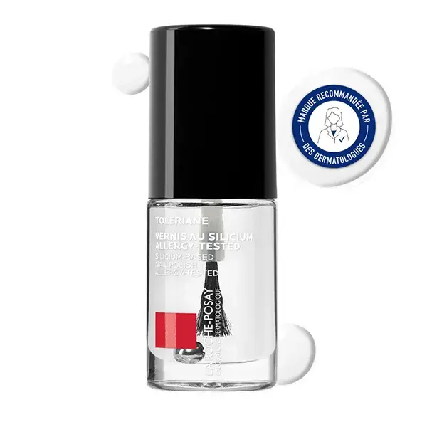 La Roche Posay Tolériane Vernis à Ongles Silicium N°00 Top Coat 6ml