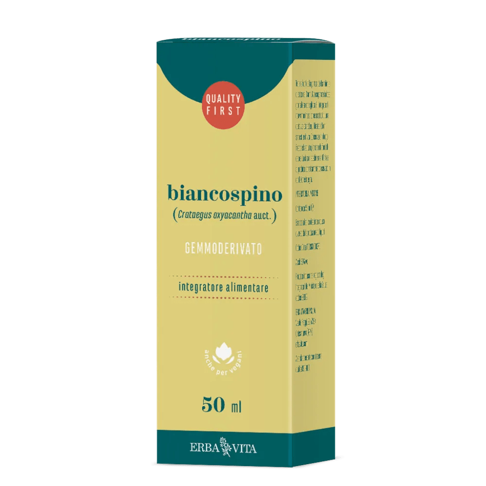 Erba Vita Biancospino Gemmoderivato Funzionalità Cardiovascolare 50 ml