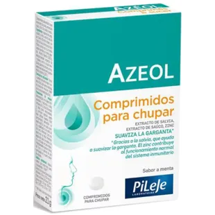 Pileje Azeol Mint Sucking Tablets 21 gr