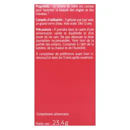 Naturactive Levure de Bière Bio 60 gélules végétale