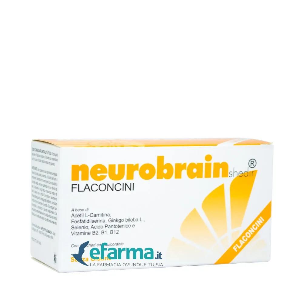 Neurobrain Shedir Integratore Stimolante Memoria 10 Flaconcini