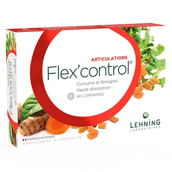 Lehning Complément Alimentaire Flex'control 60 comprimés