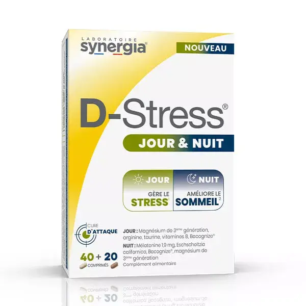 D-STRESS Jour & Nuit - Boite de 60 comprimés