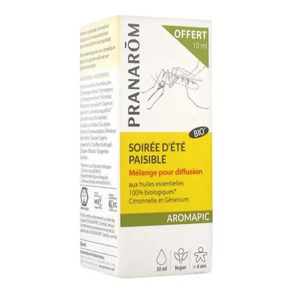 Pranarom Aromapic Soirée d’Été Paisible 20 ml + 10 ml Offert