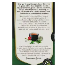 Yogi Tea Equilibre Thé Vert 17 sachets