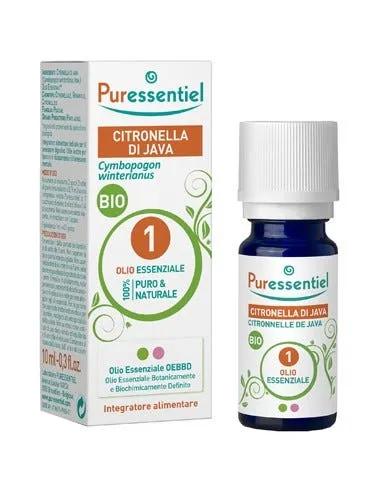 Puressentiel Olio Essenziale Citronella Java Bio Per Benessere Digestivo 10 ml