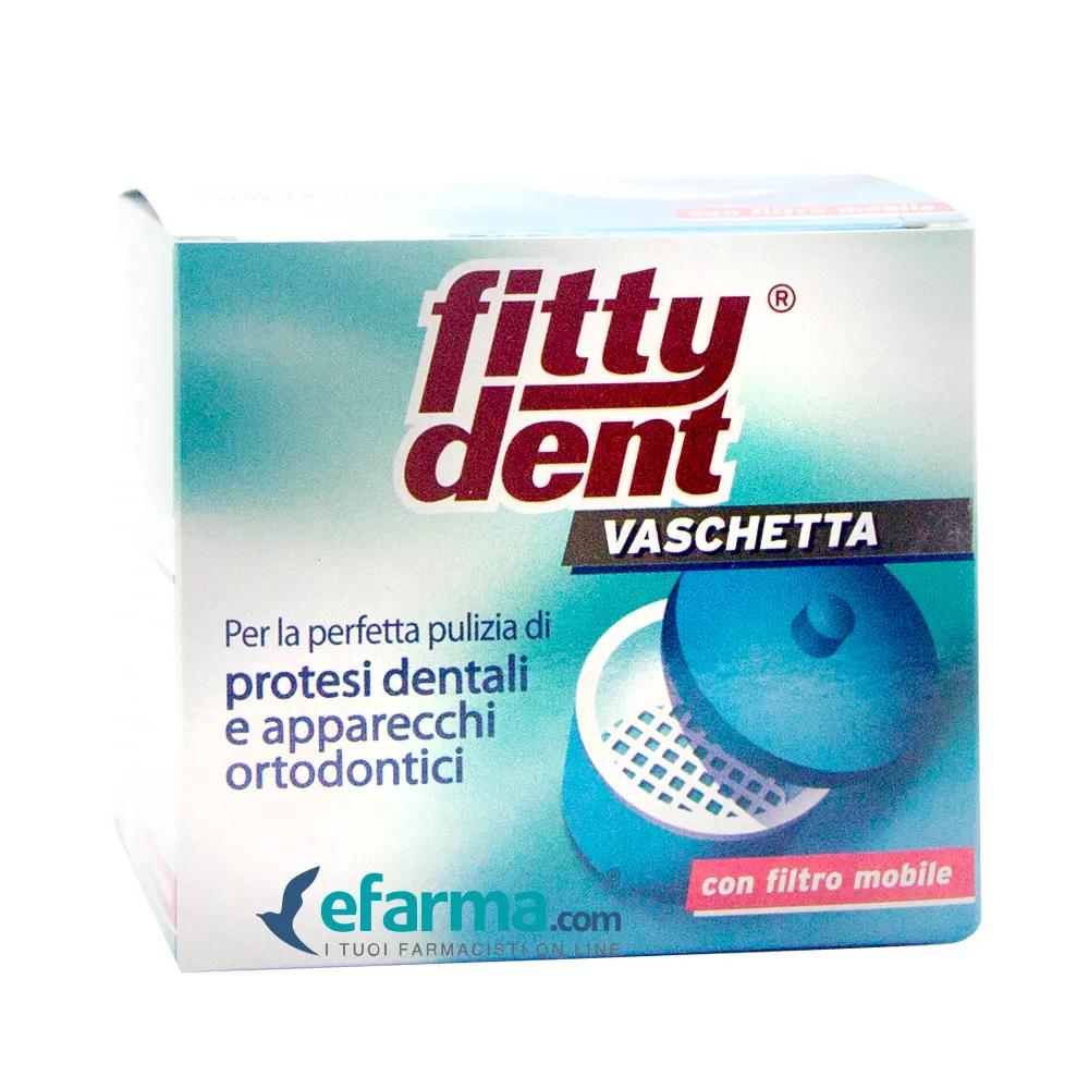 Fittydent Vaschetta Portaprotesi Per Disinfezione