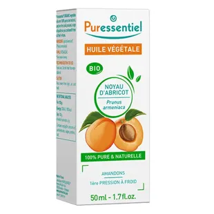 Olio vegetale di nocciolo di albicocca biologico Puressentiel 50 ml
