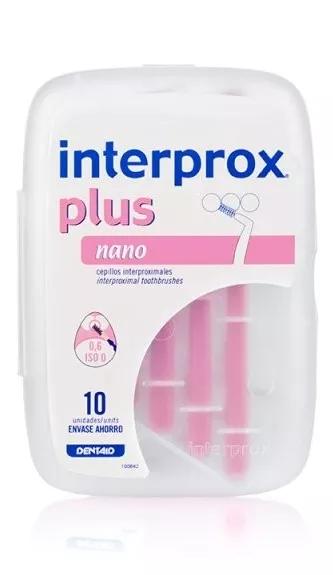 Interprox Cepillo Plus Nano 10 uds
