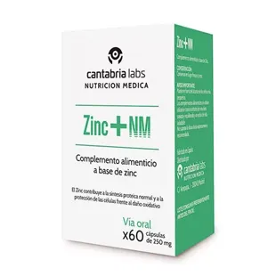 Medical Nutrition Zinc + NM 60 Capsules