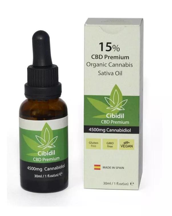 500 Cosmétiques Cibidil CBD Huile Relaxante 30ml