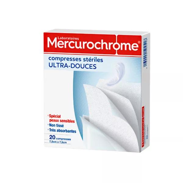 Impacchi di mercurocromo lo comprime Ultra morbido 7,5 cm x 7,5 cm 20
