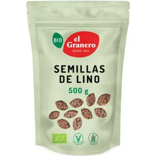 El Granero Integral Semillas de Lino BIO 500 gr
