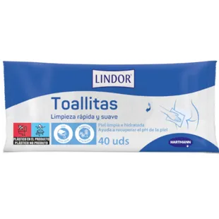 Lindor Wipes 40 units