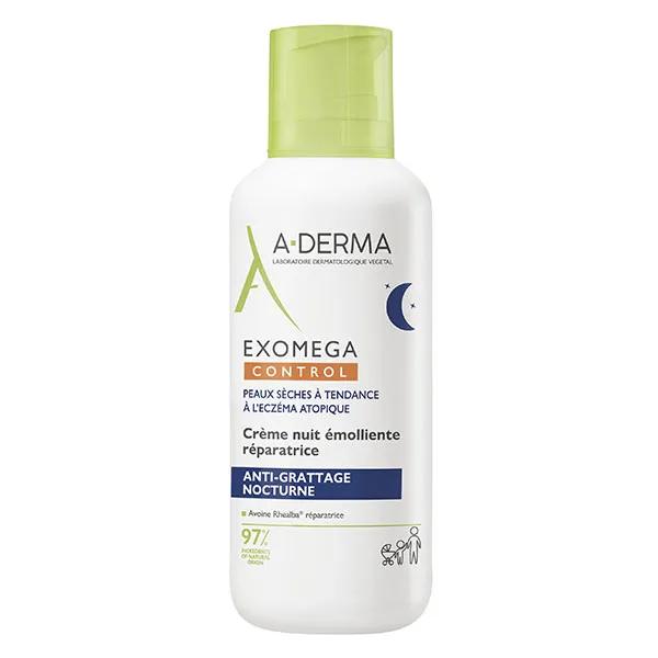 A-Derma Exomega Control Crème nuit émolliente réparatrice 400ml