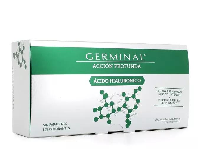 Germinale action profonde acide hyaluronique 30 ampoules