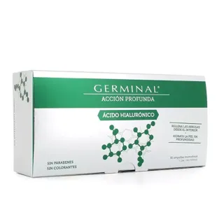 Germinale action profonde acide hyaluronique 30 ampoules