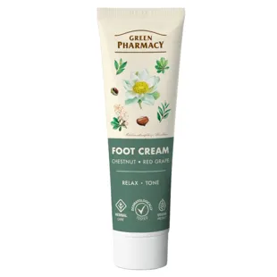 Foot cream chestnut fruits and grapes Green Pharmacy 0ml