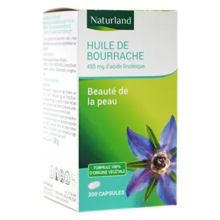 Naturland Olio di Borragine Bio 200 capsule