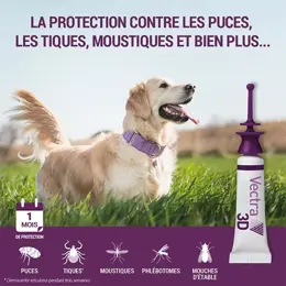 Vectra® 3D solution spot-on pour chiens > 25–40 kg 12 pipettes