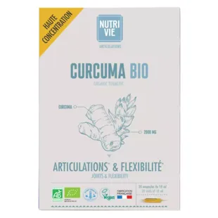 Nutrivie Curcuma Bio Integratore Alimentare 20 fialette