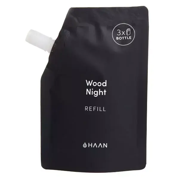 Haan Recharge Spray Désinfectant Hydratant Mains Wood Night Bois de Cèdre 100ml