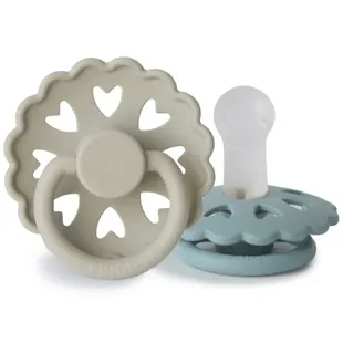 Frigg Fairytale Pacifier Block Silicone Lukoie/Clumsy +6m 2 units