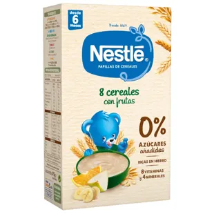 Nestlé 8 Granen met Vruchten +6m 475 gr