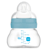 MAM Feel Good Crystal Baby Bottle Extra Slow Flow Bright Blue 0m 90ml
