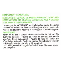 Naturland Complexe Minceur Drainage Bio 90 comprimés